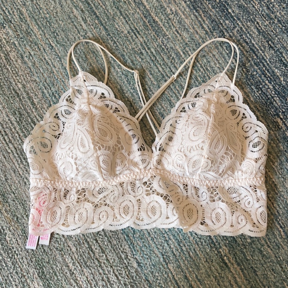 PINK Lace Bralette